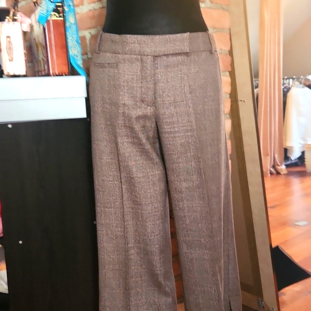 BCBG Maxazria Tweed Cropped Pant